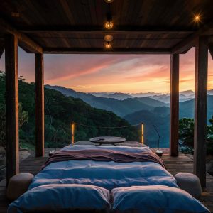 outdoor bedroom sleep quality